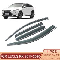 สำหรับ LEXUS RX 2015-2020ที่บังแดดหน้าต่างรถที่บังแดดฝนที่กำบังชีลด์ที่บังแสงกระจกรถแผ่นเบี่ยงสติกเกอร์ Lis Pigura