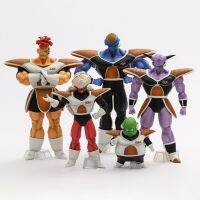 ดราก้อนบอล Ginyu Force Ginyu Burter Recoom Jeice Guldo ฟิกเกอร์ PVC ตุ๊กตาโมเดลของเล่นสะสม