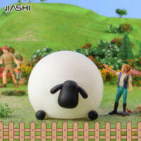 JIASHI Baa แกะไฟกลางคืนไฟกลางคืนการ์ตูนน่ารักก็อกน้ำเบาก็อกน้ำเบาไฟอัตโนมัติเพื่อเพิ่มความสว่างสามระดับ