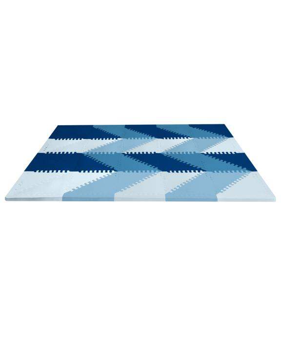 Skip Hop Playspot Geo Foam Floor Tiles Blue Ombre Lazada PH