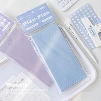 MINKYS PU Leather Pocket Daily Planner Notebook To Do list Notepad 80 Sheets School Stationery Note Books Pads