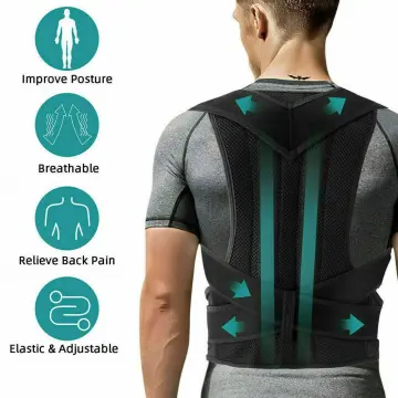 YOSYO Brace Support Belt Adjustable Back Posture Corrector