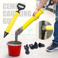 Braun Mall【ส่งจากกรุงเทพ】Grouting Mortar Sprayer ปูนขาวปั๊มสแตนเลสพลาสติกกาวเครื่องมือสำหรับเติม4Pcs หัวฉีด