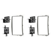 2X 2Din Car Radio Fascia for Hyundai Starex/H1 DVD Stereo Frame Plate Adapter Mounting Dash Installation Bezel Trim Kit