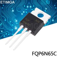 10PCS/LOT FQP6N65C FQP6N65 TO-220 Transistor 6A 650V 6N65C WATTY Electronics