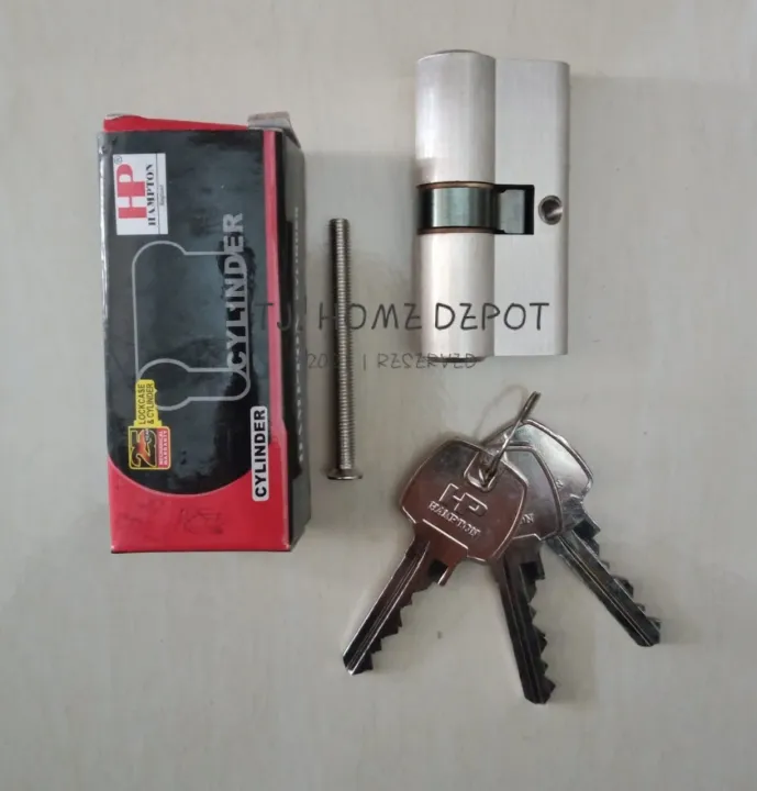 Cylinder Kunci HAMPTON DCBRDL60mmSN Silinder Kunci Master Key