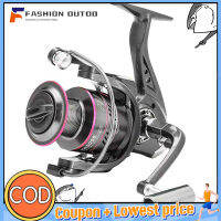 【คลังสินค้าพร้อม】รอกตกปลา Spinning 1000-6000 Series Metal Spinning Reel สำหรับน้ำเค็มพร้อมที่จับเปลี่ยนซ้าย/ขวา