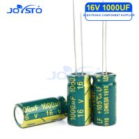 10 pcs Aluminum electrolytic capacitor 1000 uF 16V 8x16 10X13 10X17 mm frekuensi tinggi Radial Electrolytic kapasitor