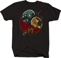 Evh Prints Daft Punk Get Lucky Science Fiction Inspired Black T