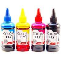 หมึกเติม Canon ขนาด 100 ml. COLOR FLY แท้  เติม Canon ได้ทุกรุ่น