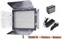 YONGNUO YN300 III LED Video Light 3200-5500K Color Temperature and Adjustable Brightness