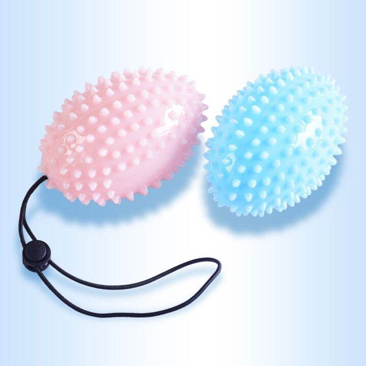 FEBBILY TPR Rugby Grip Ball Grip Training Squeeze Stress Relief Massage