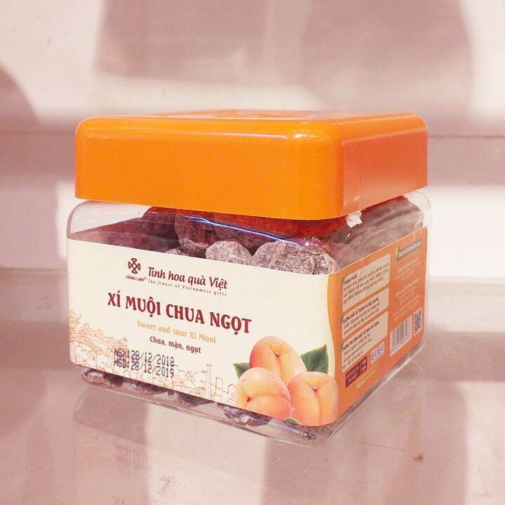 Ô MAI XÍ MUỘI CHUA NGỌT HỒNG LAM 500g | Lazada.vn Ô Mai Xí Muội Chua Ngọt Hồng Lam 500G | Lazada.Vn