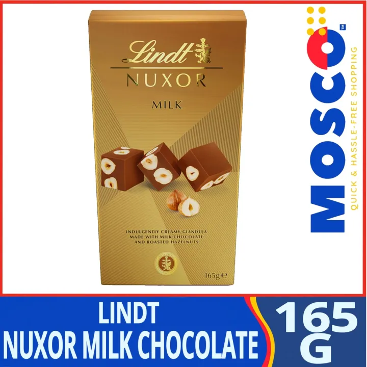 Lindt Nuxor Milk Chocolate 165g Lazada Ph 8239