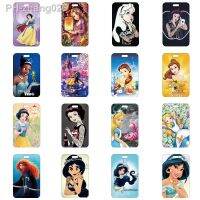 Disney Princess Name Card Cover Campus Card Bag Card Holder ID Card Case Vertical Style without rope