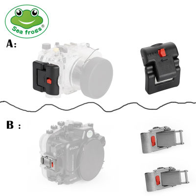 Seafrogs Replaceable Accessories—— Latch for Seafrogs for Sony Canon Olympus Camera Housing （Plastic/Metal Latch）