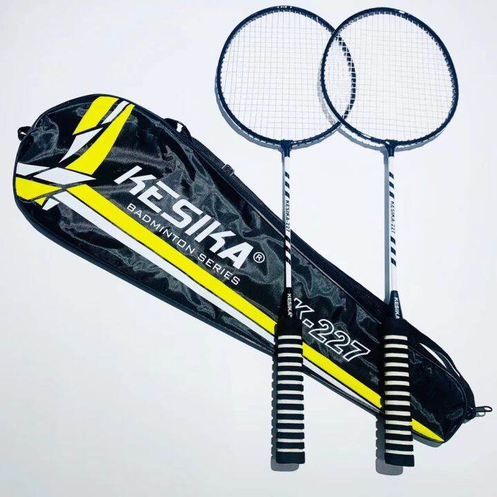 2pcs Badminton Set Alloy Badminton Racket Original Student Professional Badminton Training