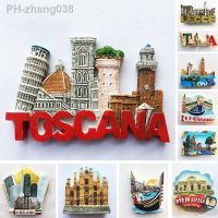 Italy Milan Fridge Magnets Madrid Florence Toscana Sirmione Lecce Venezia Tourist Souvenirs Magnetic Refrigerator Stickers Gift