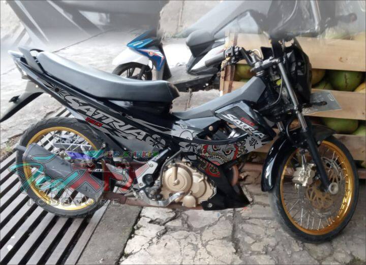 Striping Satria Fu 150 Motif Barong Satria Fi Satria 150 Motif