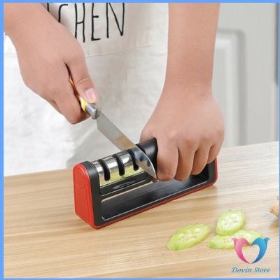 Dovin หินลับมีด ลับได้ อุปกรณ์ลับมีด เครื่องลับมีด ที่ลับมีด แท่นลับมีด / Knife sharpener