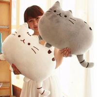 DFASO Kawaii 4030Cm ผ้าฝ้าย PP พร้อมซิปของเล่นเด็กวันเกิดของเล่นตุ๊กตากำมะหยี่หมอนแมวยัดนุ่นของเล่นเบาะใหญ่