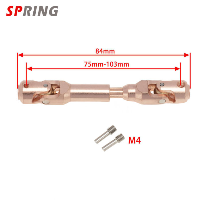 เพลาขับเหล็กขายดีรถ-rc-เข้ากันได้สำหรับตีนตะขาบรถ-rc-1-2-scx10แกน-trx4-90046-axi03007เรดแคทอะไหล่-gen8