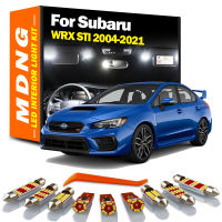 MDNG สำหรับ Subaru WRX STI 2004-2017 2018 2019 2020 2021ยานพาหนะโคมไฟ LED ภายในแผนที่โดมลำต้นแสงชุดรถยนต์ Led หลอดไฟ C An BUS