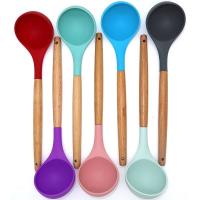 ?silicone ladle กระบวยตักอาหารซิลิโคน