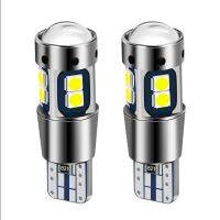 W5W 168 2ชิ้น T10 192ไฟท้าย Led คุณภาพสูง3030 10smd 12โวลต์ไฟติดรถยนต์ระบบ Canbus ไม่มีเครื่องหมายเน้นจุดจอดรถ