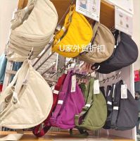 Uniqlo461053 Original 2023 Four Seasons Dumpling Bag Nylon Bag Messenger Bag Sports Shoulder Bag 457244