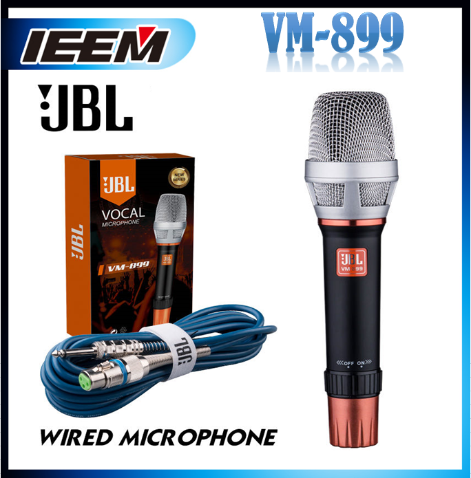 NEW JBL Dynamic Microphone VM899 HiFidelity UniDirectional,Heavy