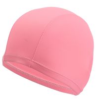 [COD] new polyester boys and girls swimming cap high elastic childrens ear protection