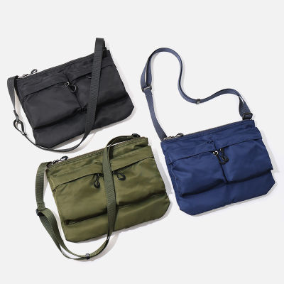 2021ss Japanese Style Crossbody Bag Uni Nylon Cloth Shoulder Pouch Waterproof Men’s Messenger Bags Fashion Designer Handbag