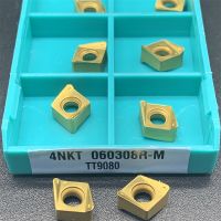 4NKT060308R M TT9080 คาร์ไบด์แทรกเครื่องมือกลึงโลหะ Taegutec CNC เครื่องมือกลึงทังสเตนคาร์ไบด์ 4NKT 060308R เครื่องมือตัด