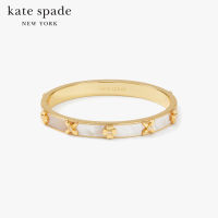 KATE SPADE NEW YORK HERITAGE BLOOM HINGED BANGLE KD291 กำไลข้อมือ