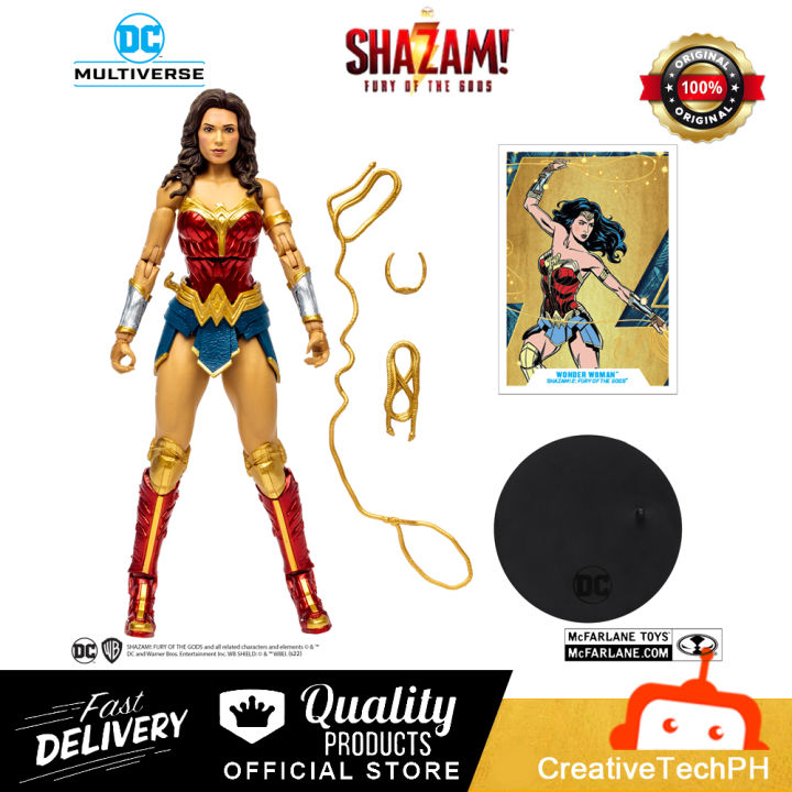 DC Multiverse Shazam! Fury of the Gods Wonder Woman Action Figure