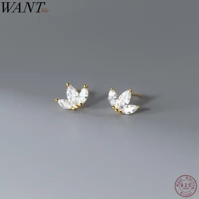 925 Sterling Silver Stud Earrings Sterling Silver Piercing Earrings - 925 Sterling - Aliexpress