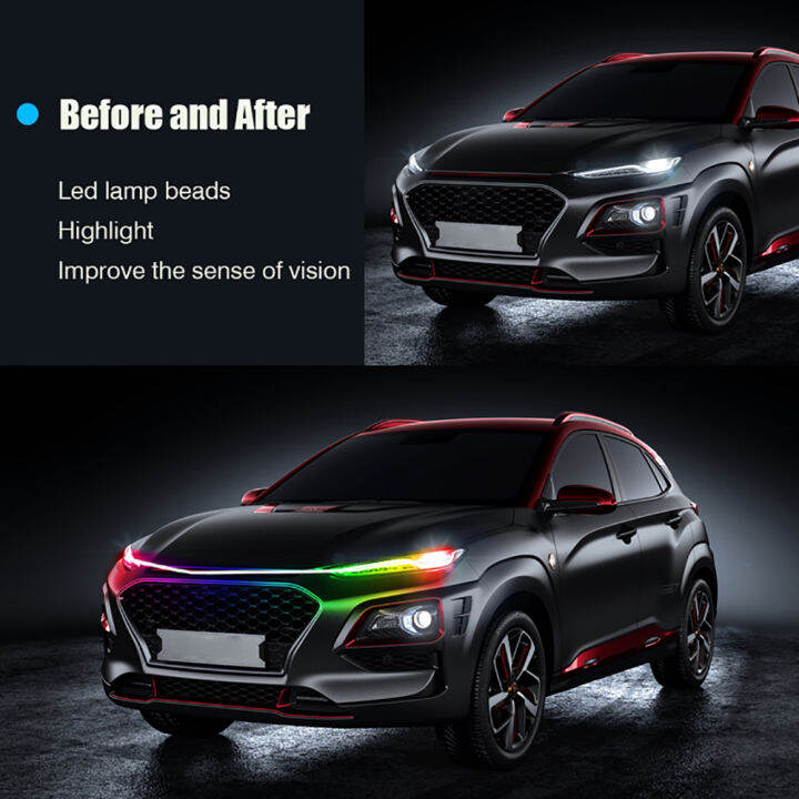 anmingpu-rgb-led-car-hood-light-colorful-auto-headlight-strip-daytime-running-lights-app-remote-control-car-hood-decorative-lamp