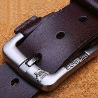 Belt Male Fashion Leather Men Real Genuine Leather Waist Strap Luxury nd Pin Buckle Mens Belt Cummerbunds Ceinture Homme