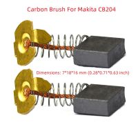 For Makita CB-204 Replacement Carbon Brushes Power Transmission 2pcs Angle Grinder CB202 CB203 CB204 Carbon Brush Rotary Tool Parts Accessories