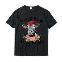 Womens Funny Cow Bandana Dont Be A Salty Heifer Floral Farmer Harajuku 3d Printed Tees For Men Faddish Cotton Top T-shirts - lor-made T-shirts XS-6XL