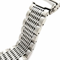 Luxury 222024mm Solid Milan Link Stainless Steel Watch Band Folding Clasp Safety Watches Strap celet Replacement