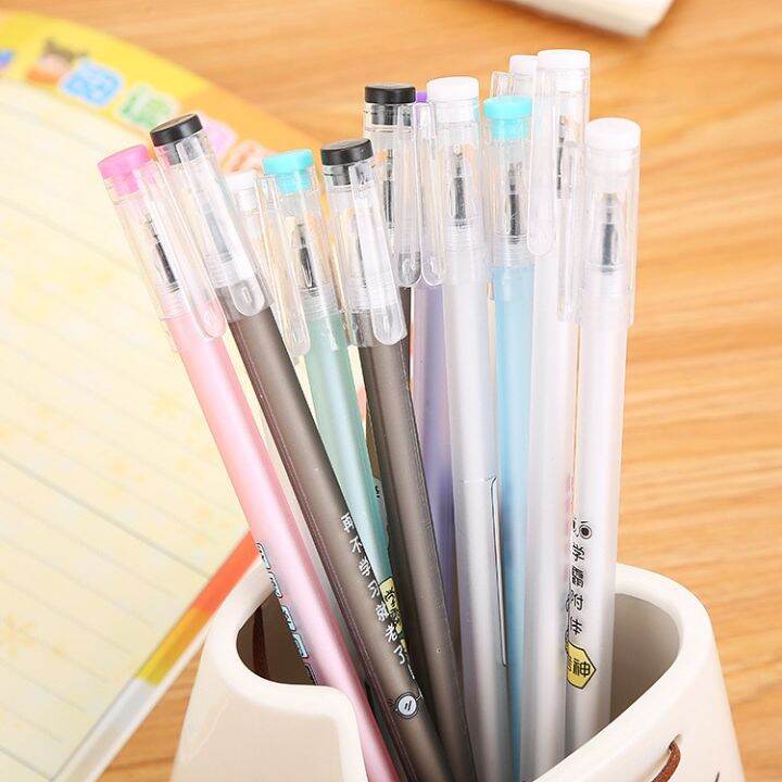 xjj556-chinese-words-neutral-pen-stationery-painted-signature-pen-gel-pen