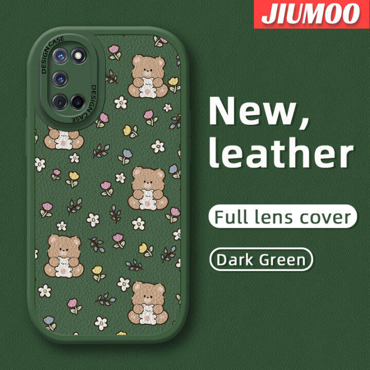 เคส-jiumoo-สำหรับ-oppo-a52-a72-a92-4g-เคสลายการ์ตูนน่ารักดีไซน์ใหม่เคสใส่โทรศัพท์หนังกันกระแทกเคสซิลิโคนนิ่มเลนส์กล้องถ่ายรูปเคสป้องกันรวมทุกอย่าง