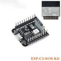 ;[-[; ESP-C3-01M-Kit 2.4Ghz Development Board Module 4M Wifi Wireless Module Dual-Mode ESP32-C3M ESP32-C3 Bluetooth-Compatible Module