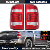 LED รถด้านหลังไฟท้ายสำหรับ Dodge Ram 1500 2009-2018ด้านหลังเตือนเบรกหยุดเลี้ยวไฟตัดหมอกอุปกรณ์เสริมในรถยนต์