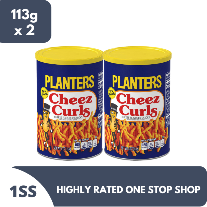 Planters Cheez Curls 113g x 2 | Lazada PH
