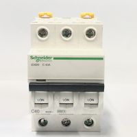 Schneider Electric - เบรกเกอร์ MCB 3 เฟส (3P) รุ่น Acti 9 (iC65N) 40A, Icu 6kA