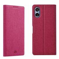 EForGalaxy เคสโทรศัพท์หนังแม่เหล็กกันกระแทกซีรีส์5 V ViLi DMX สำหรับ Sony Xperia