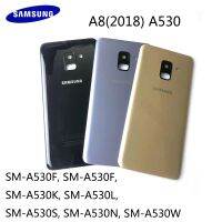 【☸2023 New☸】 SRFG SHOP สำหรับ Samsung Galaxy A8 A530 Sm-A530f A530f A530ds เคสที่อยู่อาศัยที่หลังกระจกฝาครอบสติ๊กเกอร์ทดแทนเลนส์กล้องถ่ายรูป